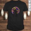 Womens Natural Hair Shirts for Black Women Black Pride Apparel