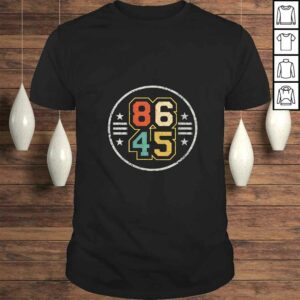 Womens New Vintage Style 86 45 Anti Trump ImpeachmenTShirt Womens New Vintage Style 86 45 Anti Trump ImpeachmenTShirt