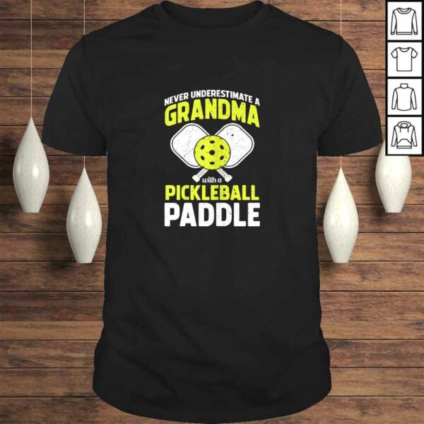 Womens Pickleball Grandma Funny Pickleball Player TShirt Gift