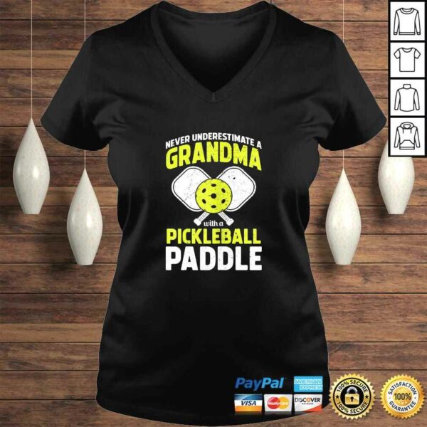 Womens Pickleball Grandma Funny Pickleball Player TShirt Gift