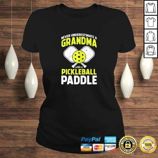 Womens Pickleball Grandma Funny Pickleball Player TShirt Gift