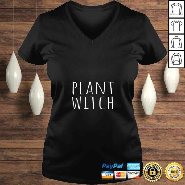 Womens Plant Witch Vegan Gardening Urban Farmer Veggie Garden TShirt