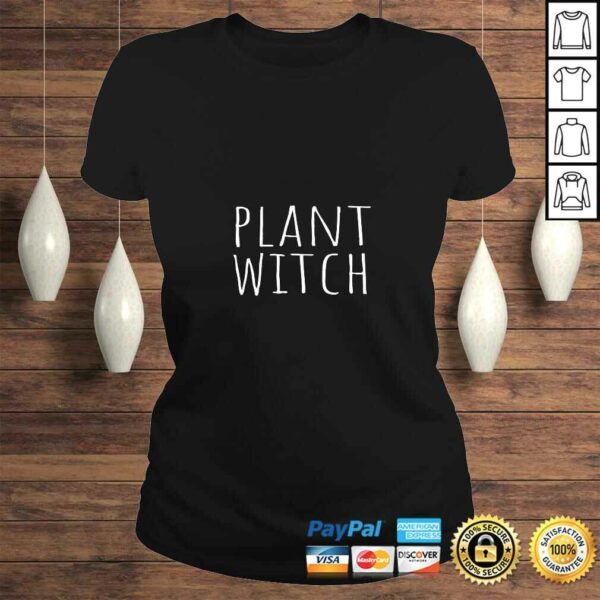 Womens Plant Witch Vegan Gardening Urban Farmer Veggie Garden TShirt