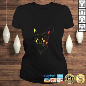 Womens Pokemon Pikachu VNeck Gift TShirt 2 Womens Pokemon Pikachu VNeck Gift TShirt 3