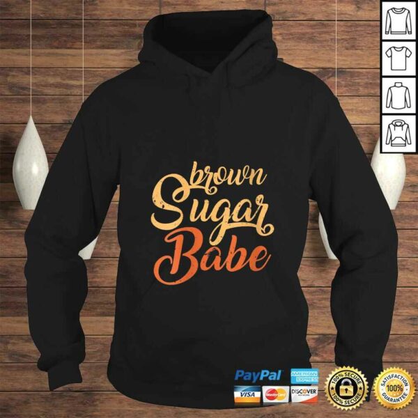 Womens Proud African American Black Woman Brown Sugar Babe Gift Top