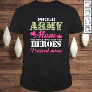 Womens Proud Army Mom – Hero Army Gift Top Womens Proud Army Mom – Hero Army Gift Top