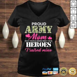 Womens Proud Army Mom – Hero Army Gift Top