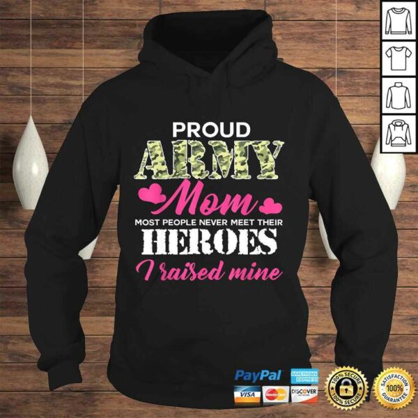 Womens Proud Army Mom – Hero Army Gift Top