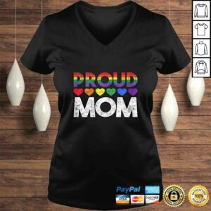 Womens Proud Mom LGBGift Top 1 Womens Proud Mom LGBGift Top 2