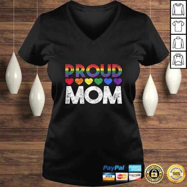 Womens Proud Mom LGBGift Top