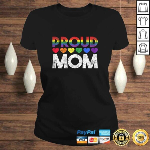 Womens Proud Mom LGBGift Top