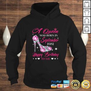 Womens Queens are born in September 1981 Shirt 38th Birthday Gift 3 Womens Queens are born in September 1981 Shirt 38th Birthday Gift 4