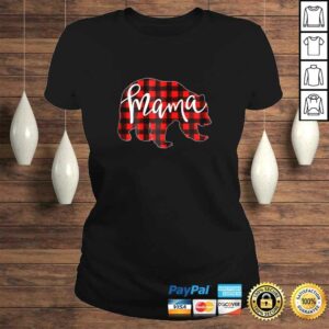 Womens Red Plaid Mama Bear Shirt Matching Pajama Family Buffalo Mom 2 Womens Red Plaid Mama Bear Shirt Matching Pajama Family Buffalo Mom 3
