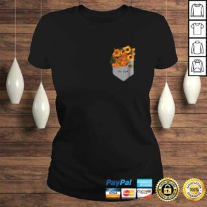 Womens Sunflowers Van Gogh Shirt Vintage Floral Pocket Tee Gift 2 Womens Sunflowers Van Gogh Shirt Vintage Floral Pocket Tee Gift 3