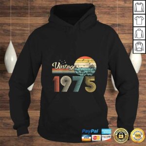 Womens Vintage 1975 Design 45 Years Old 45th birthday for Men Women TShirt 3 Womens Vintage 1975 Design 45 Years Old 45th birthday for Men Women TShirt 4