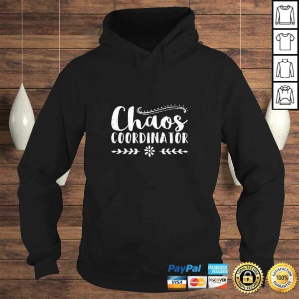 Womens Vintage Chaos Coordinator Shirt For Mom Women Teachers T-shirt