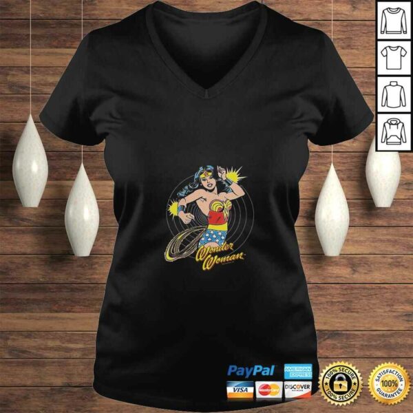 Womens Wonder Woman Spinning Gift TShirt