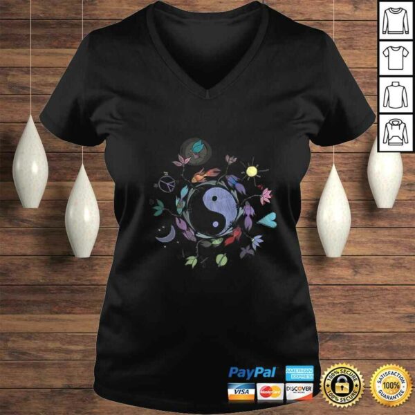 Womens Ying Yang Shirt, Tai Chi Shirt Design Raglan Baseball Tee