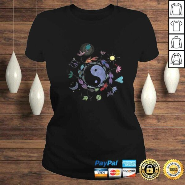 Womens Ying Yang Shirt, Tai Chi Shirt Design Raglan Baseball Tee