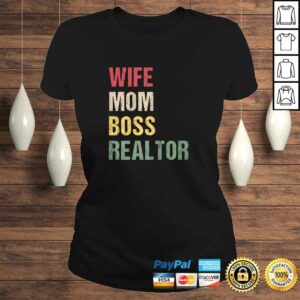 Womens realtor mom shirt Wife Mom Boss Realtor Gift TShirt 2 Womens realtor mom shirt Wife Mom Boss Realtor Gift TShirt 3