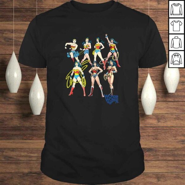 Wonder Woman Decades Later V-Neck T-Shirt