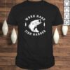 Work Hard Fish Harder Shirt Fishing Funny Gift