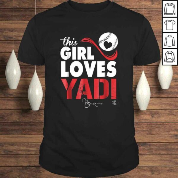 Yadier Molina This Girl Loves Shirt – Apparel