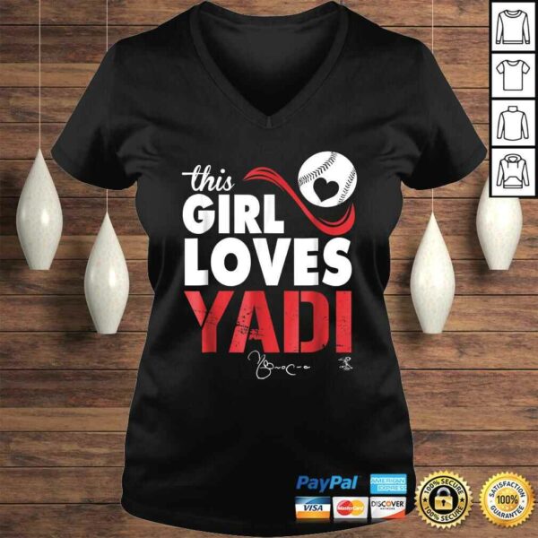 Yadier Molina This Girl Loves Shirt – Apparel