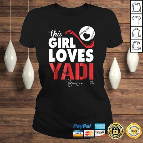 Yadier Molina This Girl Loves Shirt – Apparel