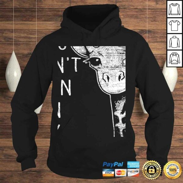 You Aren’t Even On My Level Giraffe Hoodie