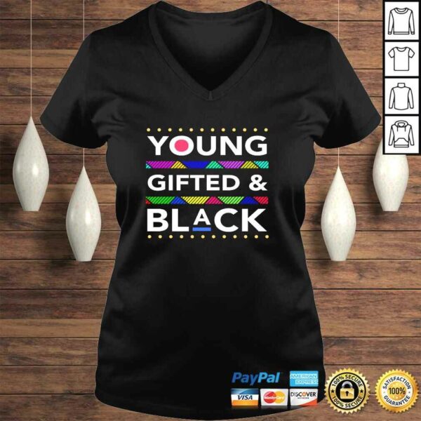 Young Gifted and Black – Black Girl Magic and Black History Pullover Hoodie