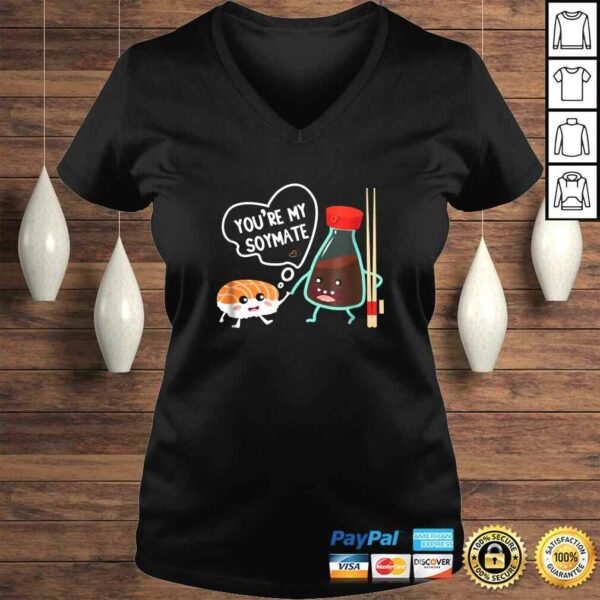 You’re My Soymate (Soulmate) Sushi Couples Japanese TShirt