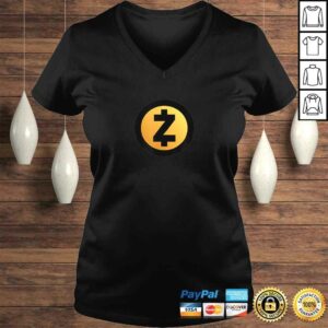 ZCash Logo Crypto Blockchain T-shirt 1 ZCash Logo Crypto Blockchain T shirt 2