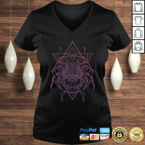 Zodiac Geometry – Cancer Astrological Sign Symbol Astrology TShirt