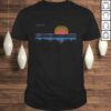 outrun synthwave vaporwave retro sunset aesthetic V-Neck T-Shirt
