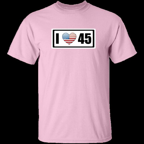 I Love 45 Trump T-Shirt