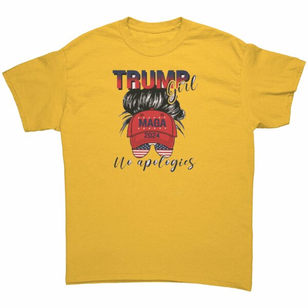 MAGA Trump Girl No Apologies T-Shirt