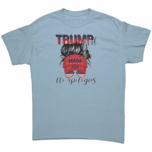 MAGA Trump Girl No Apologies T Shirt 5
