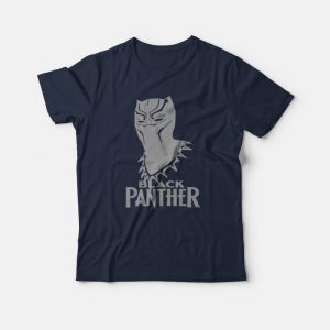 Marvel Black Panther Mask T shirt 3