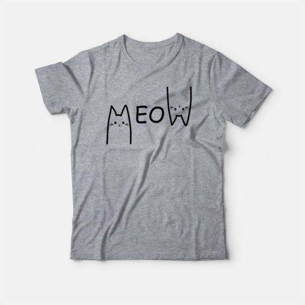 Meow Cat T-shirt