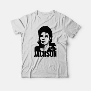 Michael Jackson With Signature T-shirt Michael Jackson With Signature T-shirt