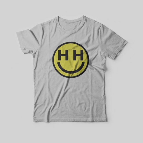 Miley Cyrus Liam Hemsworth Smiley Face T-Shirt