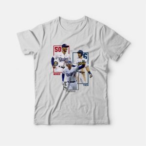 Mookie Trea and Freddie T-Shirt Mookie Trea and Freddie T-Shirt