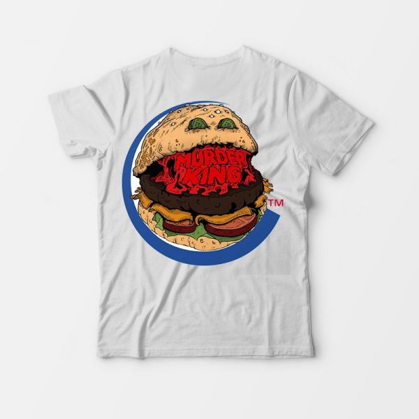 Murder King Logo Burger King Parody T-Shirt