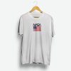 NASA Logo T Shirt with American Flag