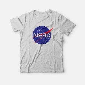 Nerd Nasa Parody Logo T-Shirt 2 Nerd Nasa Parody Logo T Shirt 3