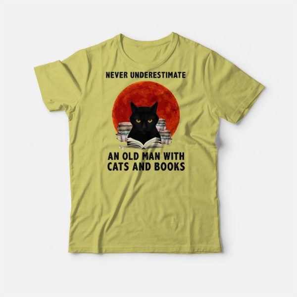 Never Underestimate An Old Man T-Shirt