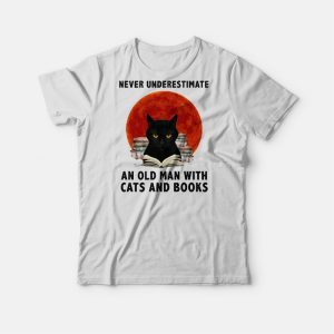 Never Underestimate An Old Man T Shirt 3