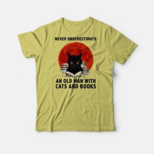 Never Underestimate An Old Man T Shirt 4