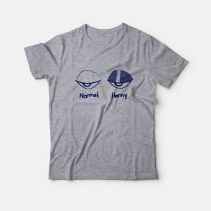 Normal Eye vs Horny Eye T Shirt 3